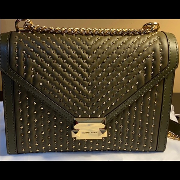 Michael Kors Handbags - 100% Authentic Michael Kors Embellished Shoulder